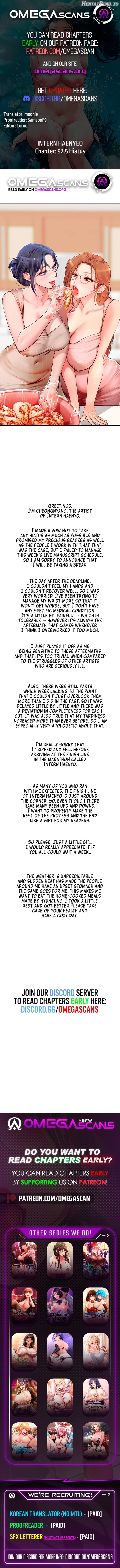 Intern Haenyeo Chapter 92.5 - page 1