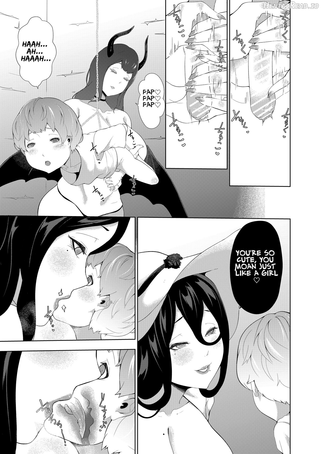 Giant Woman Island - Shota's Forced Squeezing ~ Hasshaku-sama and Red Demon Edition ~ Chapter 1 - page 5