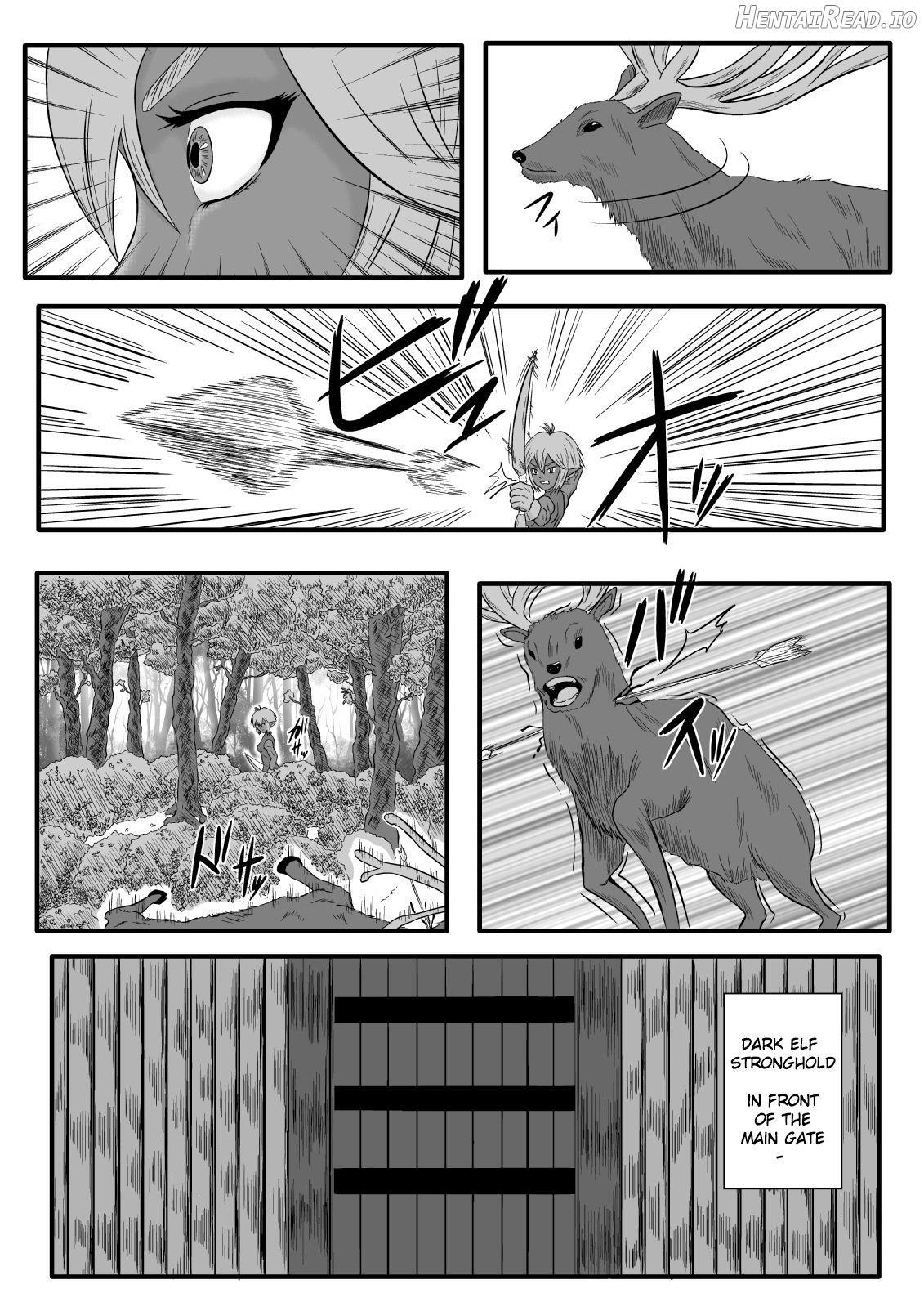 Kusuguri Goumon Taikyuu Hon ~Dark Elf Sokkin Hen~ Chapter 1 - page 3