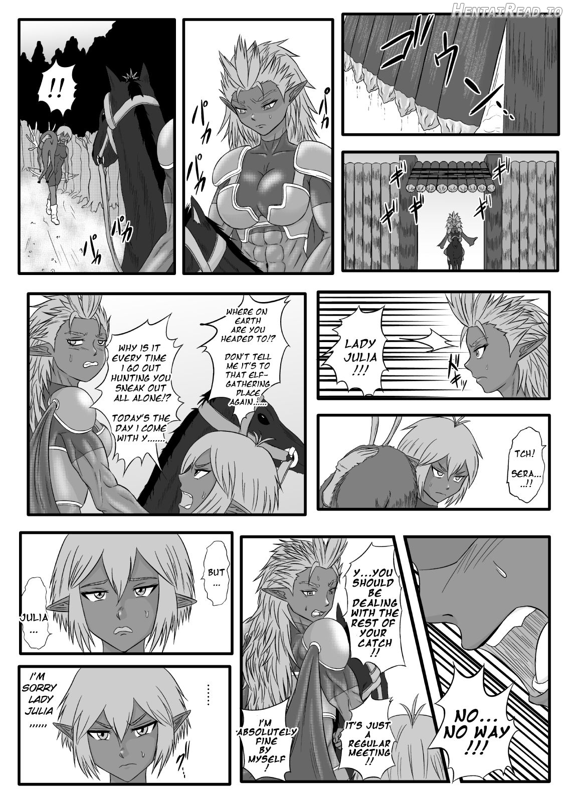 Kusuguri Goumon Taikyuu Hon ~Dark Elf Sokkin Hen~ Chapter 1 - page 4