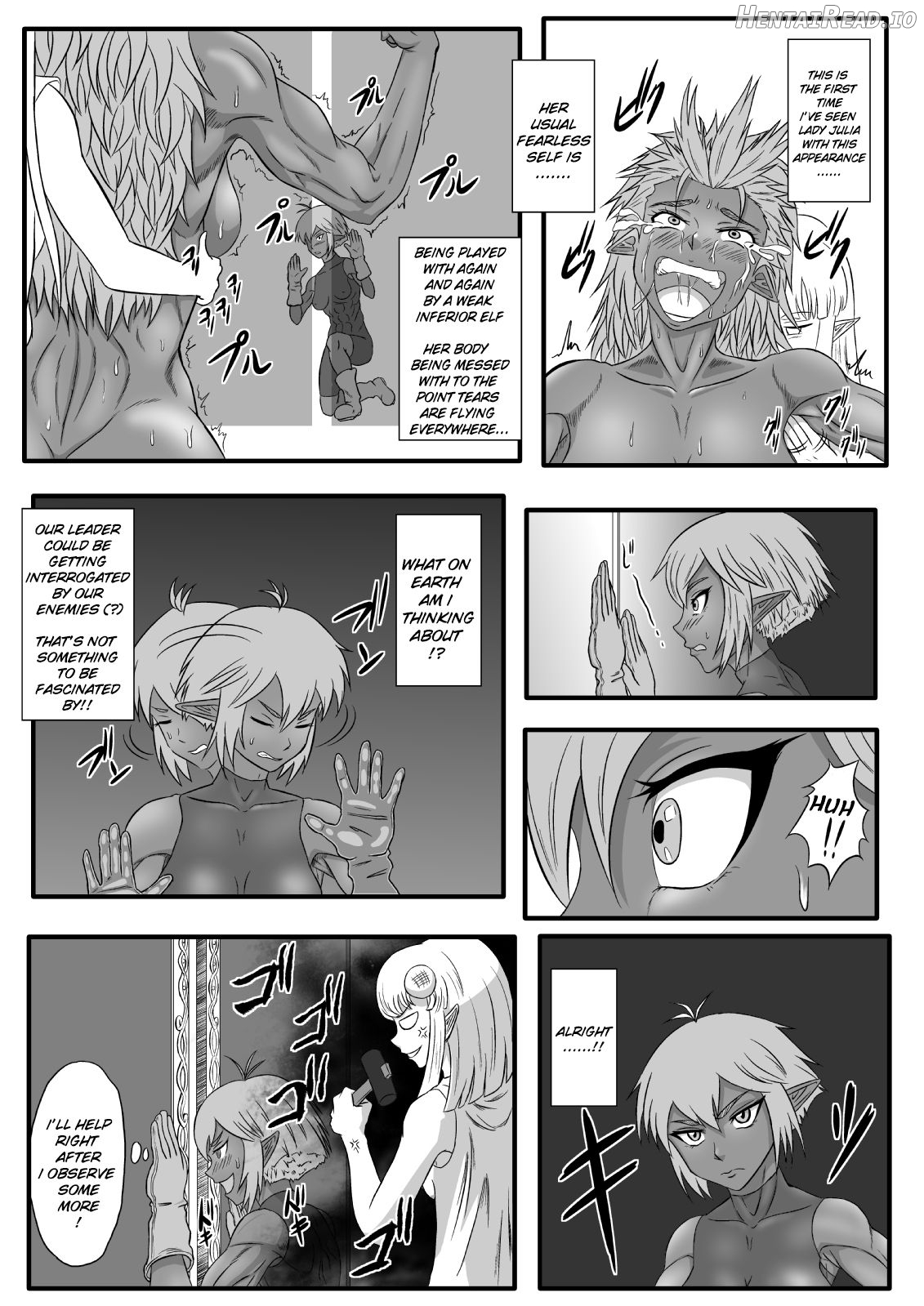 Kusuguri Goumon Taikyuu Hon ~Dark Elf Sokkin Hen~ Chapter 1 - page 8
