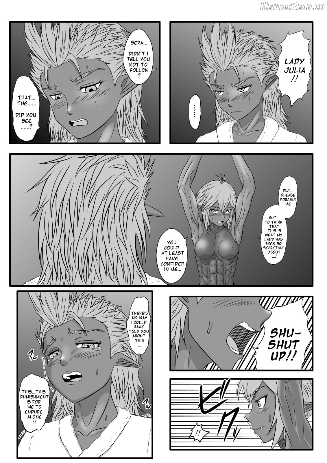 Kusuguri Goumon Taikyuu Hon ~Dark Elf Sokkin Hen~ Chapter 1 - page 10