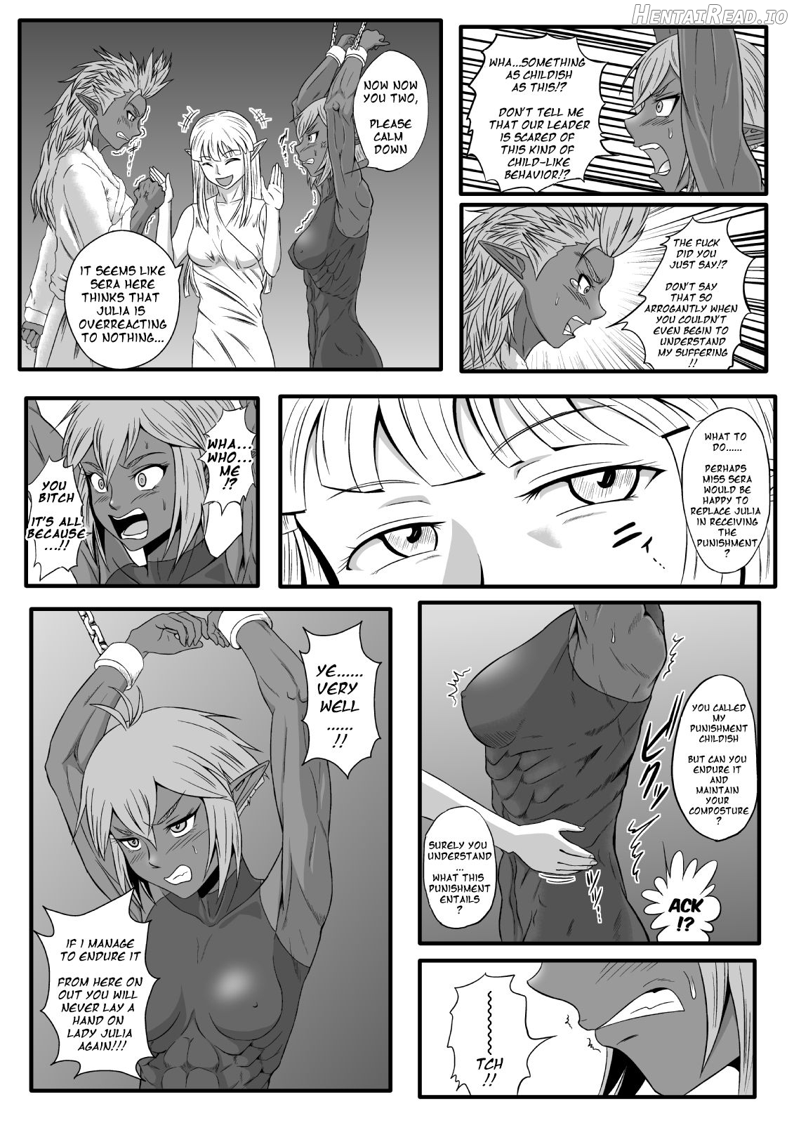 Kusuguri Goumon Taikyuu Hon ~Dark Elf Sokkin Hen~ Chapter 1 - page 11