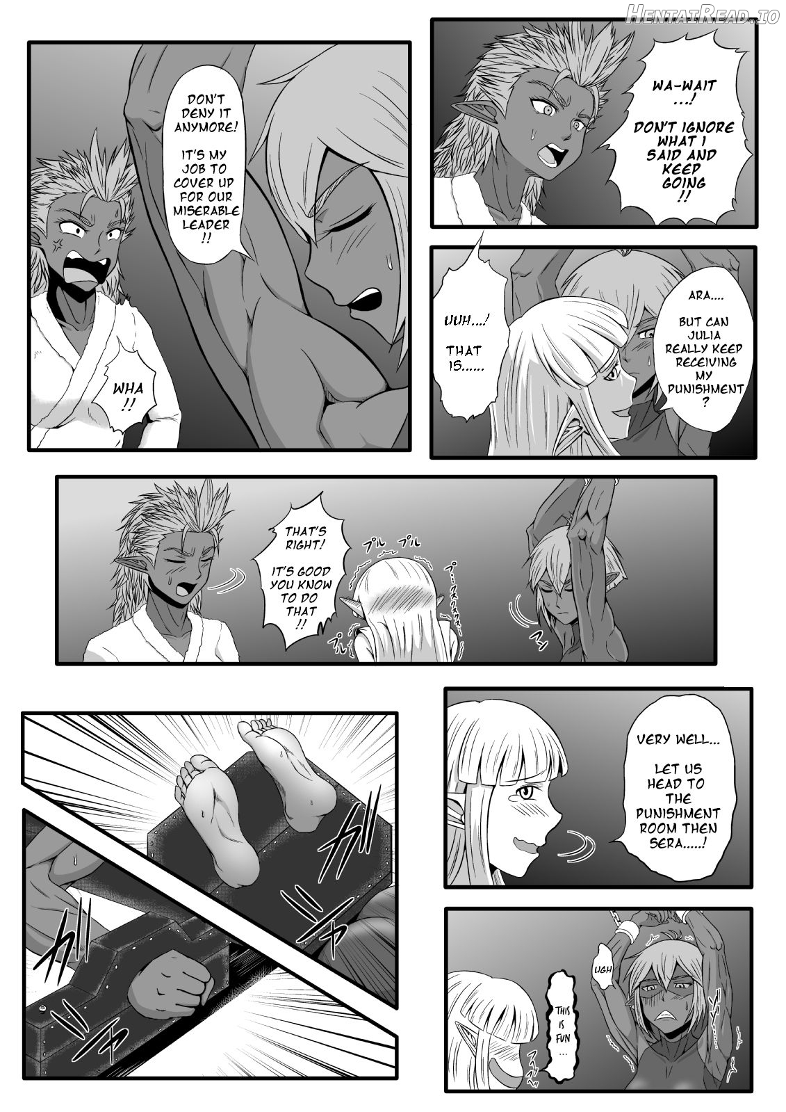 Kusuguri Goumon Taikyuu Hon ~Dark Elf Sokkin Hen~ Chapter 1 - page 12