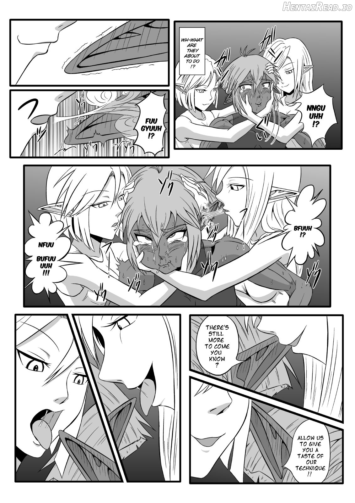 Kusuguri Goumon Taikyuu Hon ~Dark Elf Sokkin Hen~ Chapter 1 - page 17