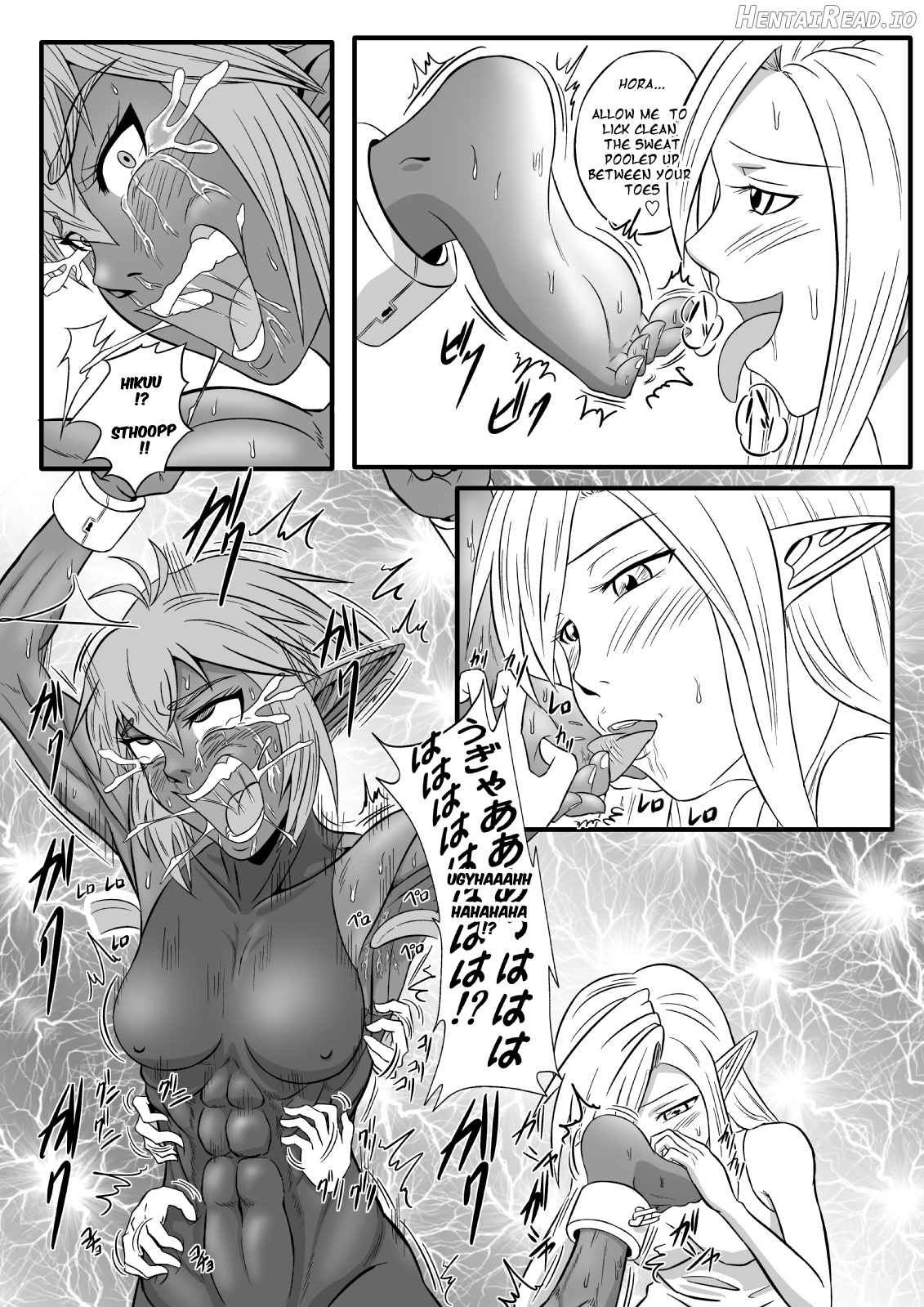 Kusuguri Goumon Taikyuu Hon ~Dark Elf Sokkin Hen~ Chapter 1 - page 27