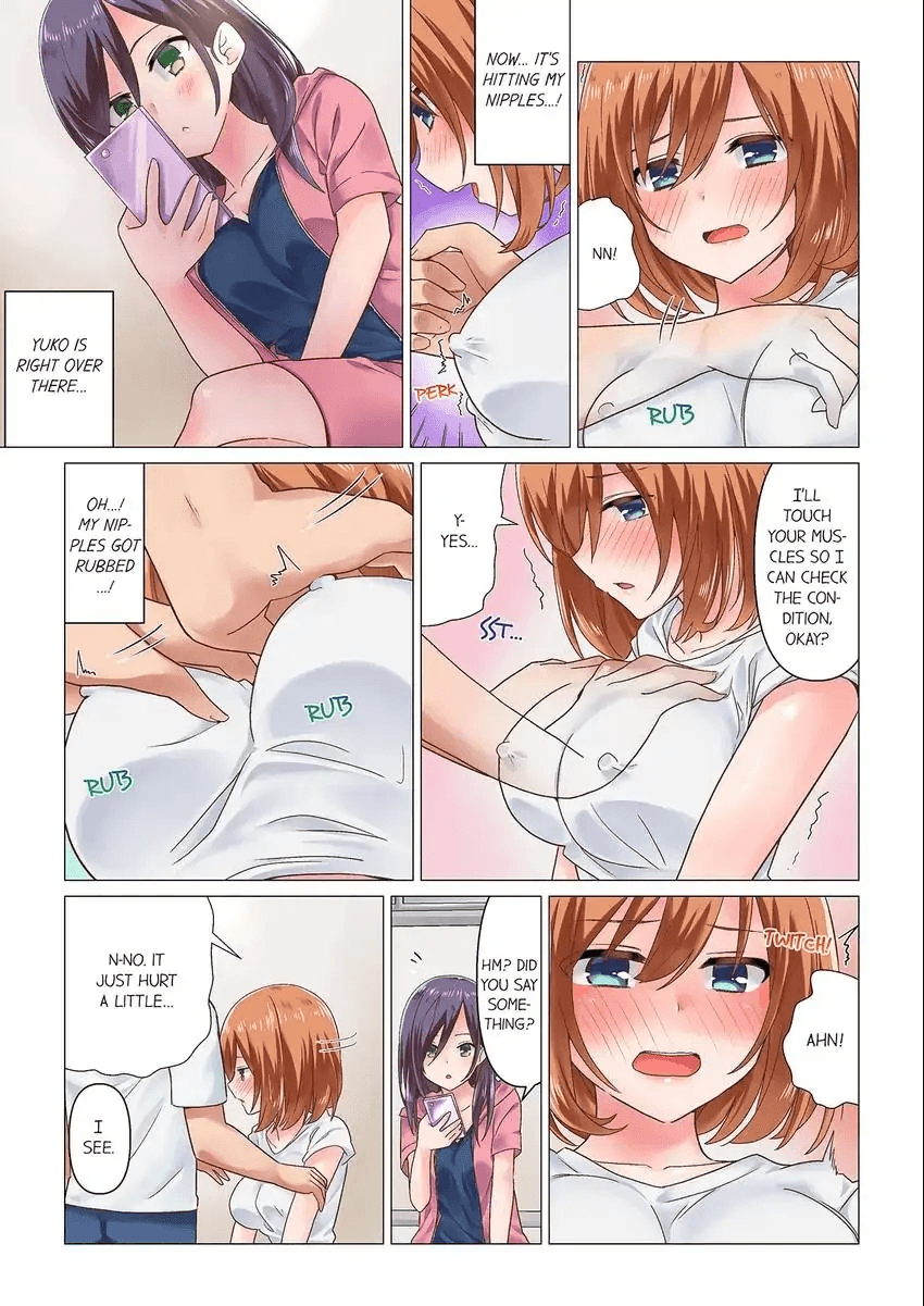 Sakki Massāji-chū ni Tadesho?～ Suiei Joshi wa Ecchina Shigeki ni Yowasugite 1-3 Chapter 1 - page 31