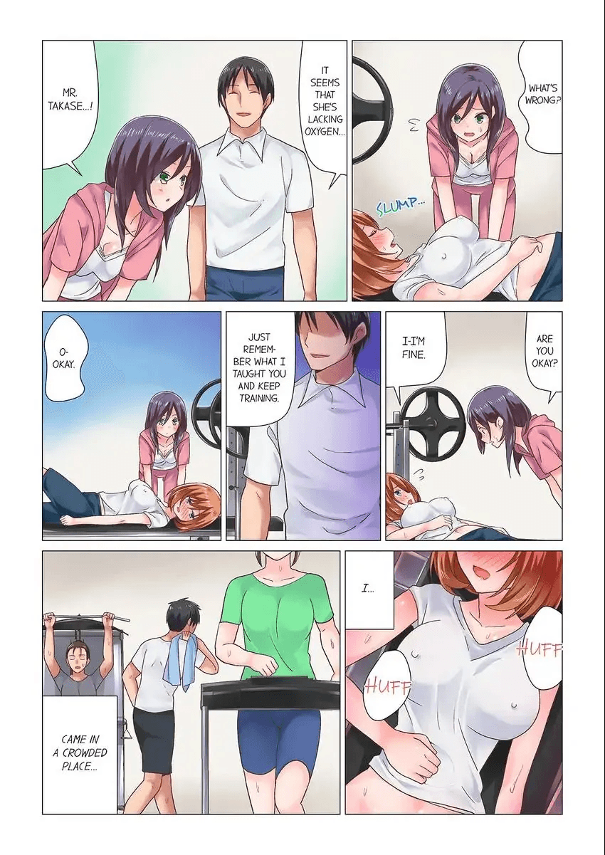 Sakki Massāji-chū ni Tadesho?～ Suiei Joshi wa Ecchina Shigeki ni Yowasugite 1-3 Chapter 1 - page 66