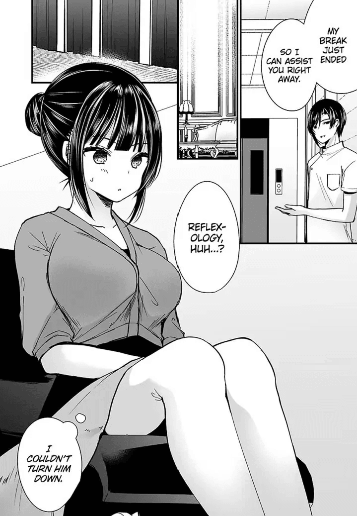 "Ikasaresugite Chousa Murii...!" Sennyuu! Uwasa no Kaikan Massage-ten 1-9 Chapter 1 - page 57