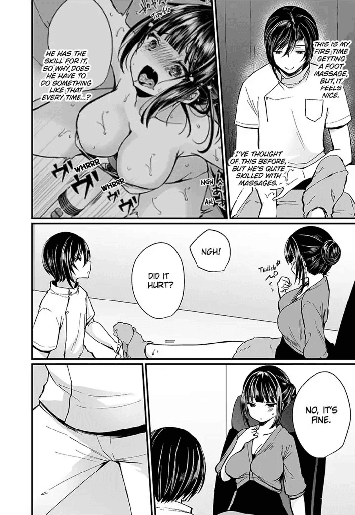"Ikasaresugite Chousa Murii...!" Sennyuu! Uwasa no Kaikan Massage-ten 1-9 Chapter 1 - page 61
