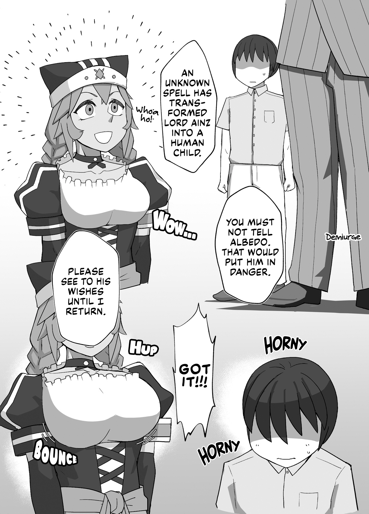 Lupusregina no Ecchi na Yatsu 8P Chapter 1 - page 1