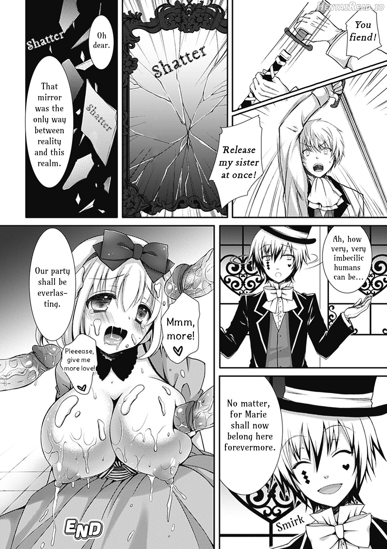 Kagami no Naka no Rondo - Decensored Chapter 1 - page 12