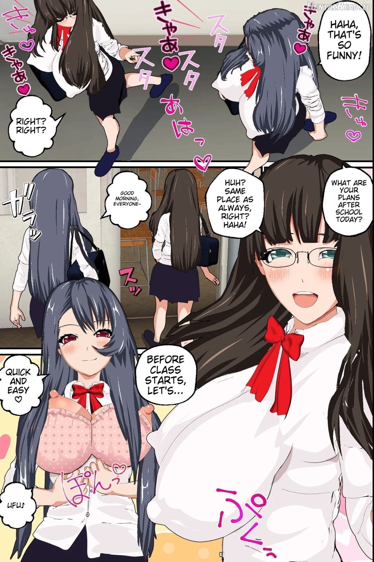 Joushiki ga Henkan sareta rashii Gakuen de Joshi-tachi ni Hentai Koui o sase makutte Harem shichatta Hanashi Chapter 1 - page 4