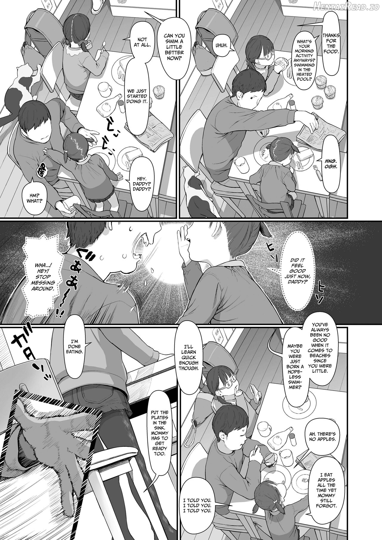 Mada Maniau! 2-nin wa Papa no Daiji na Aigan Musume Chapter 1 - page 7