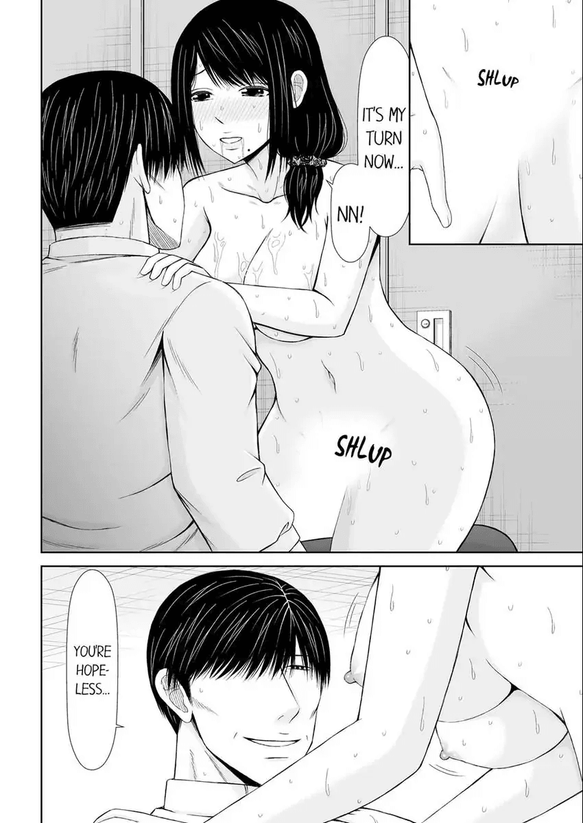 Denwa chū , Ushiro kara XL no Furin Pisuton 〜 Majimena Hitozuma no Inran SEX 1-6 Chapter 1-6 - page 130
