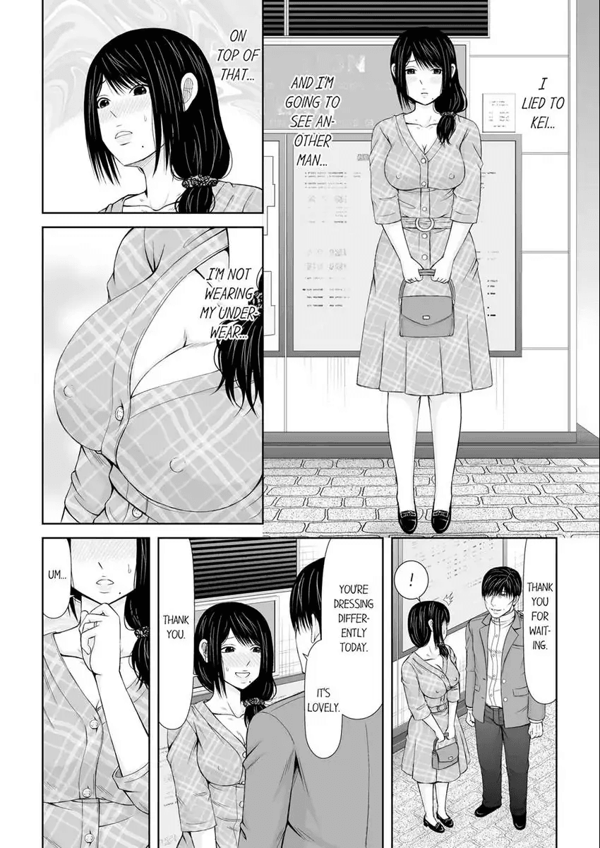 Denwa chū , Ushiro kara XL no Furin Pisuton 〜 Majimena Hitozuma no Inran SEX 1-6 Chapter 1-6 - page 142