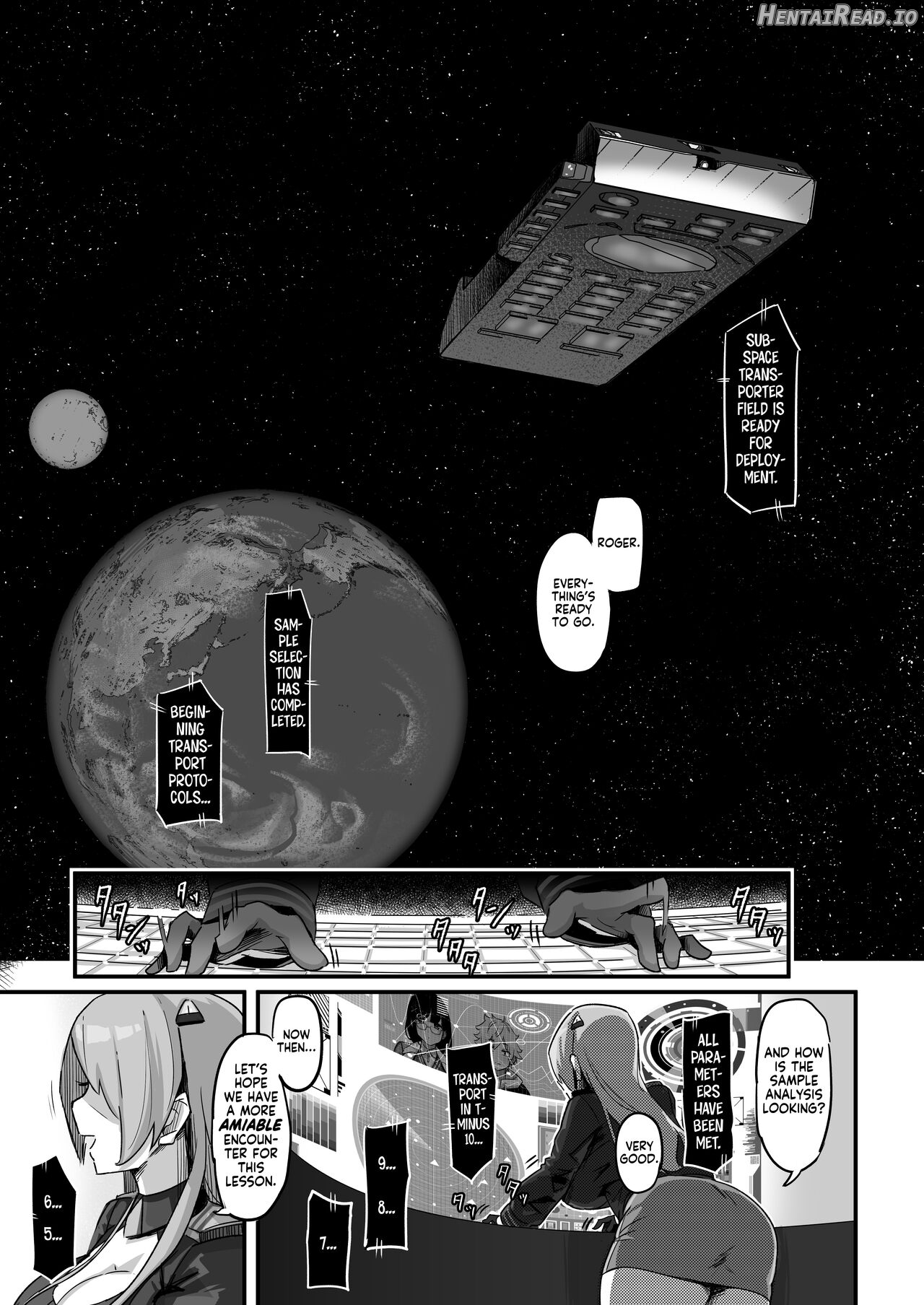 Kyou no Jugyou wa, Chikyuujin no Hanshoku Katsudou no Kansatsu desu Chapter 1 - page 2