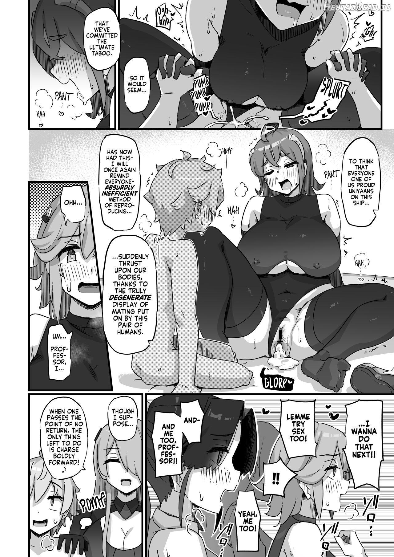 Kyou no Jugyou wa, Chikyuujin no Hanshoku Katsudou no Kansatsu desu Chapter 1 - page 47