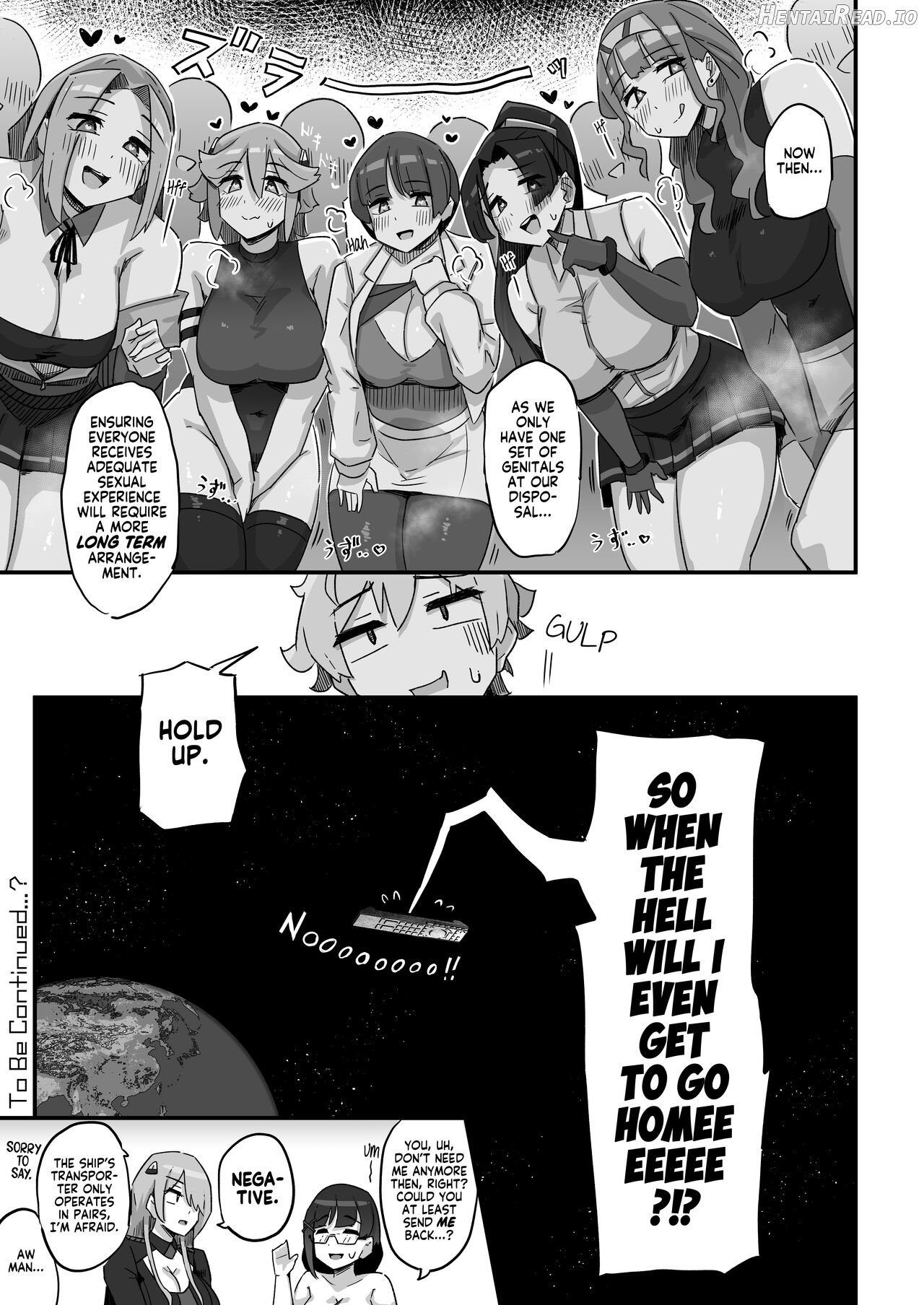 Kyou no Jugyou wa, Chikyuujin no Hanshoku Katsudou no Kansatsu desu Chapter 1 - page 48