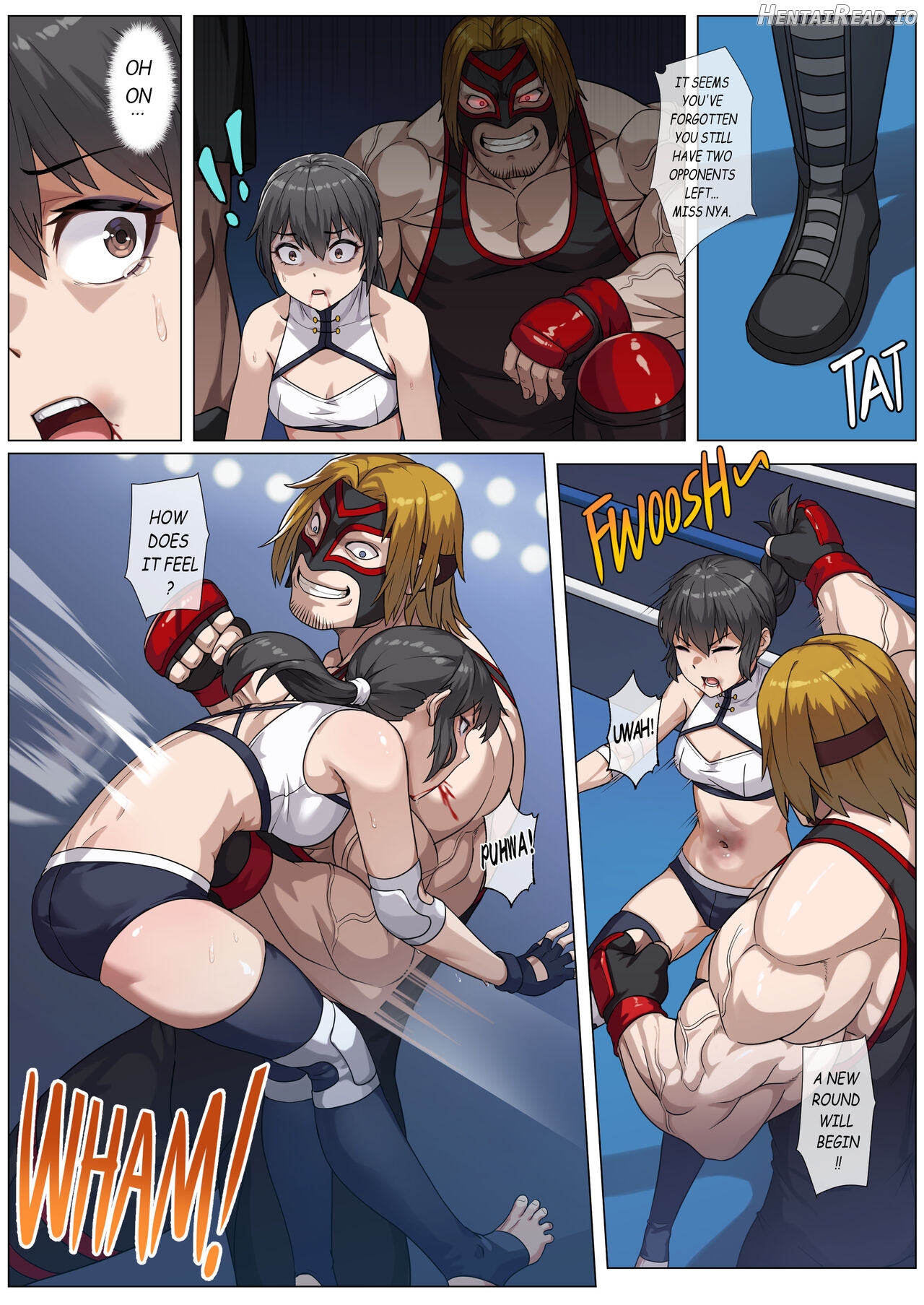 妮婭の腹擊地獄 Hentai Chapter 1 - page 10