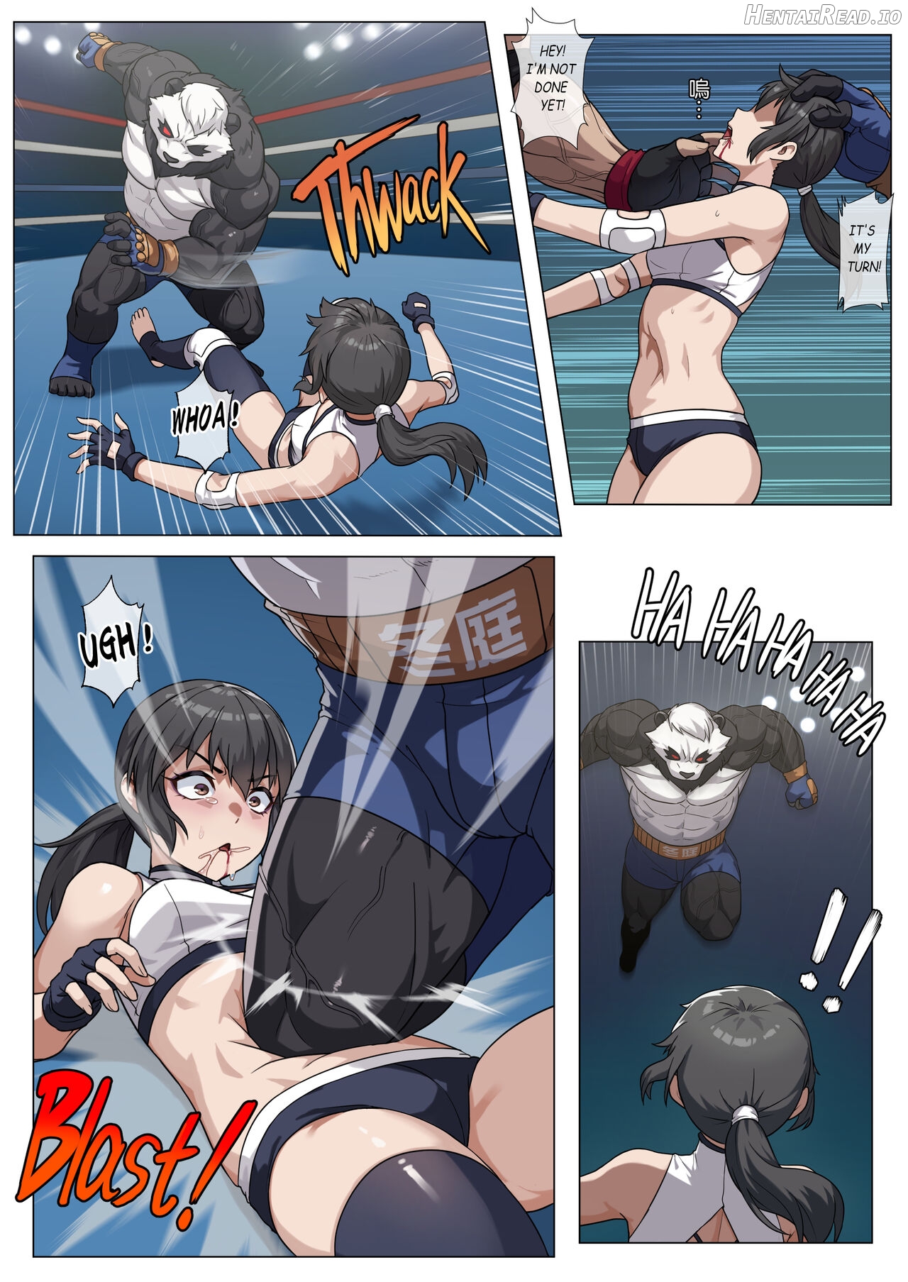妮婭の腹擊地獄 Hentai Chapter 1 - page 5