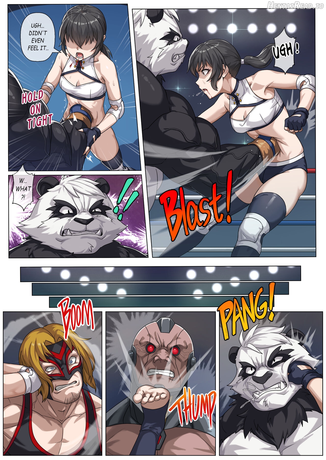 妮婭の腹擊地獄 Hentai Chapter 2 - page 4