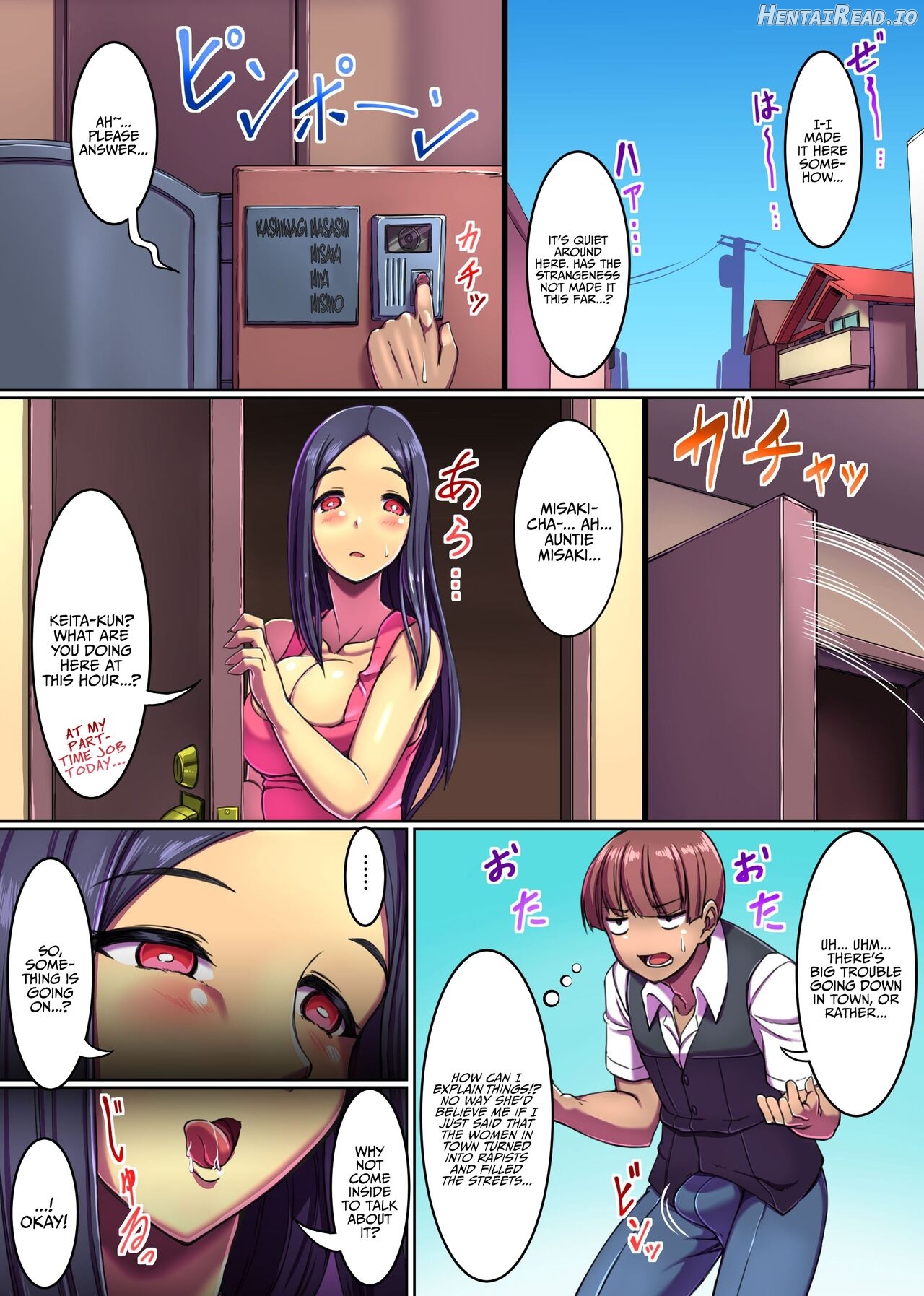 Sluttification Virus ~Anywhere, Anytime, Let's Fuck Already~ Chapter 1 - page 12