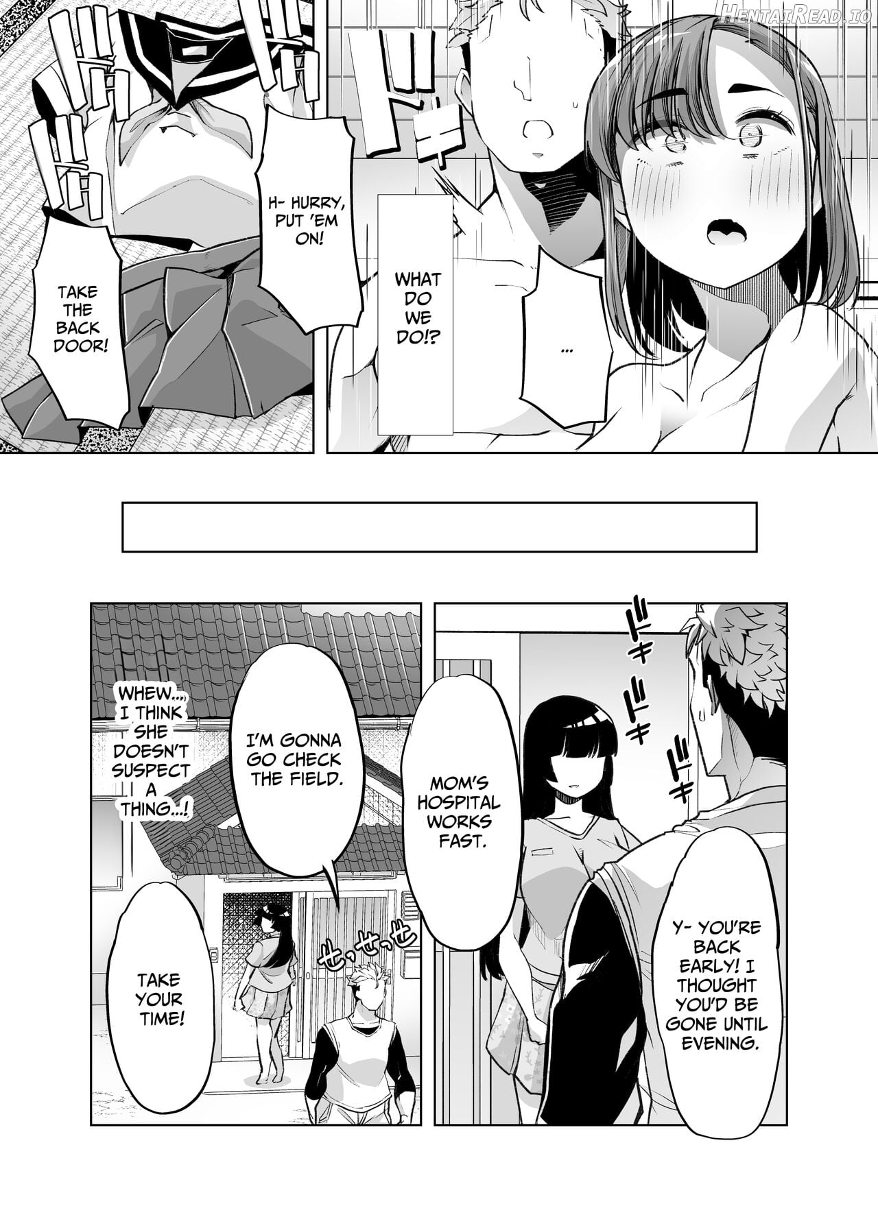 Tada Hitasura. ~Shinkon Nouka no Orenchi ni Shokugyou Taiken ni Kita JK ga Mechakucha Ero katta Sei de~ Chapter 1 - page 70