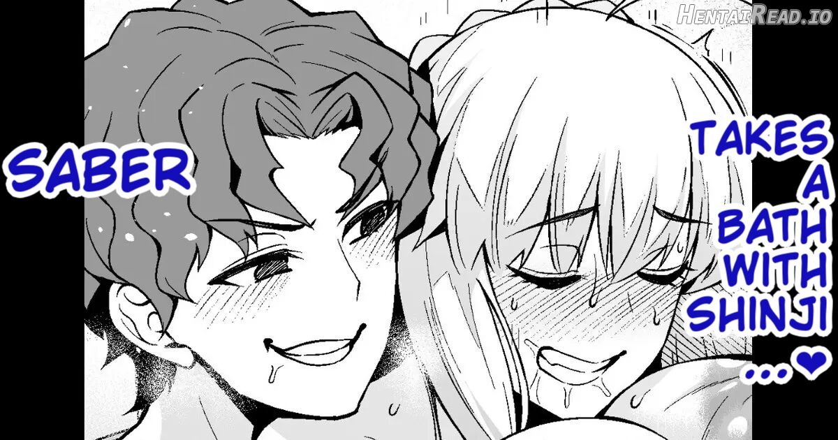 Saber Takes A Bath With Shinji…❤️ Chapter 1 - page 1