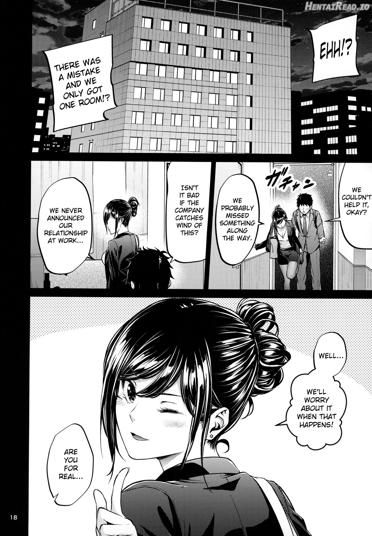 Shokuba no Senpai Chapter 1 - page 17