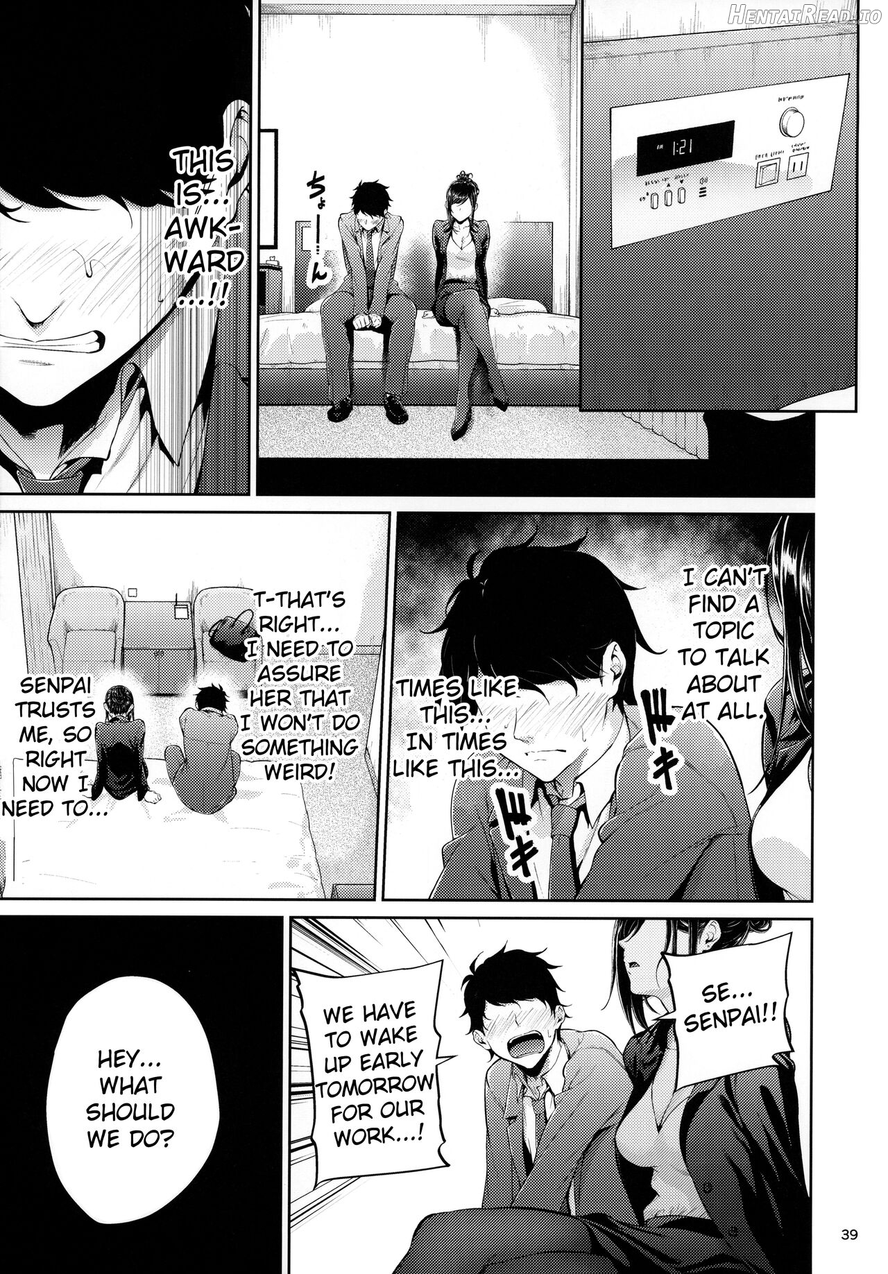 Shokuba no Senpai Chapter 1 - page 38