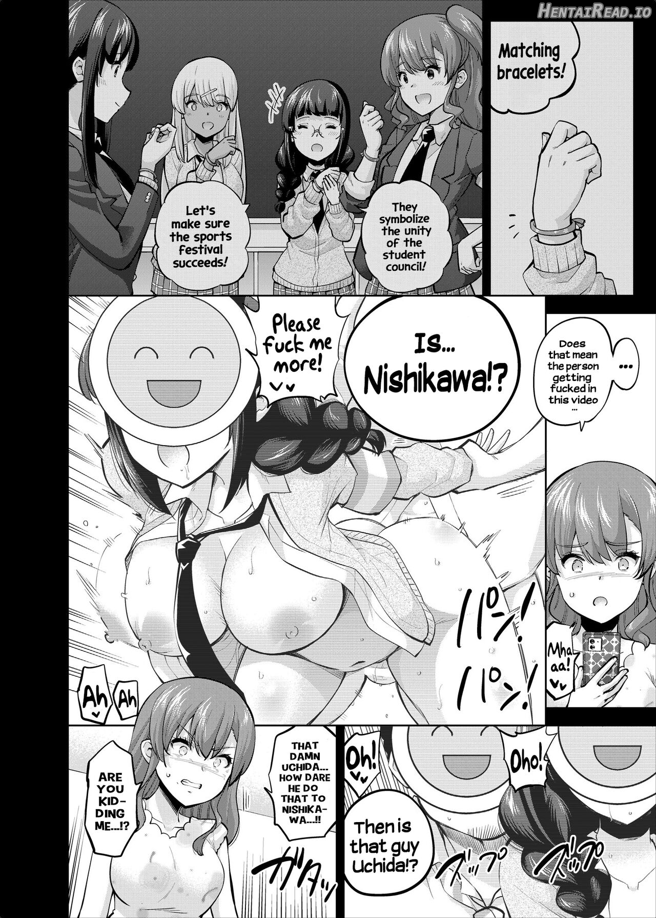 SNS Seitokai Yakuin wo Netotte Share suru Hanashi. 4 Chapter 1 - page 5