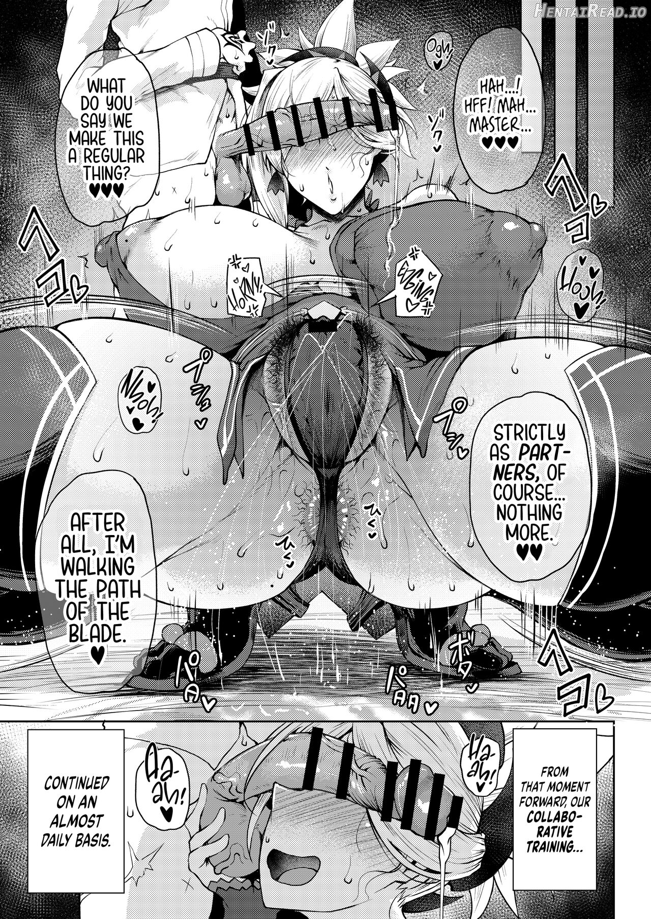 Dosukebe Kengou Koiguchi Chaki Chaki + Omake Paper | This Perverted Swordswoman Won’t Stop Fiddling With Her Handguard + Omake Paper Chapter 1 - page 6