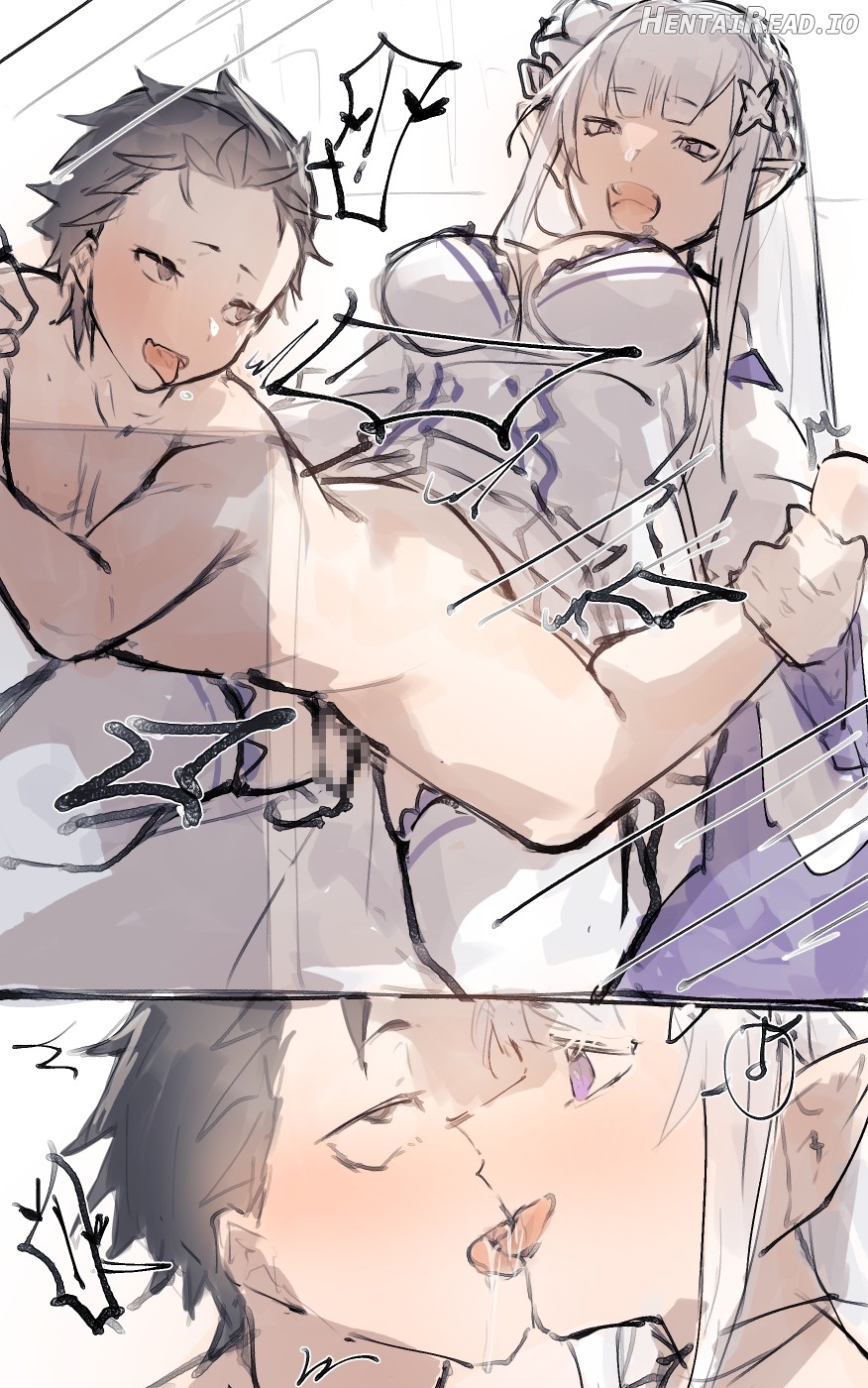 Emilia x Subaru, Rem x Subaru Chapter 1 - page 6