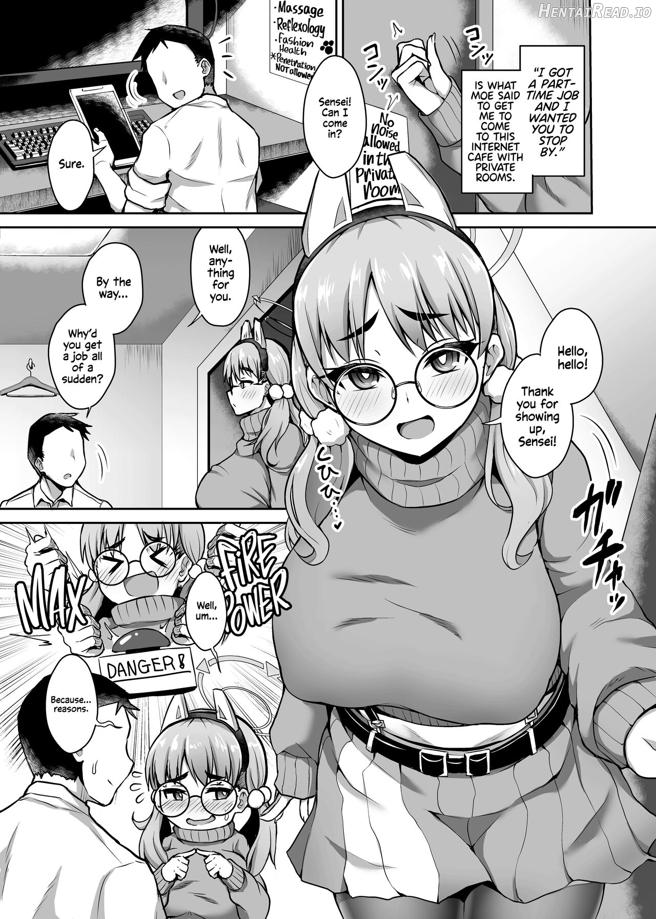 Kivotos Fuuzoku Kazekura Moe - Kivotos adult entertainment Chapter 1 - page 2