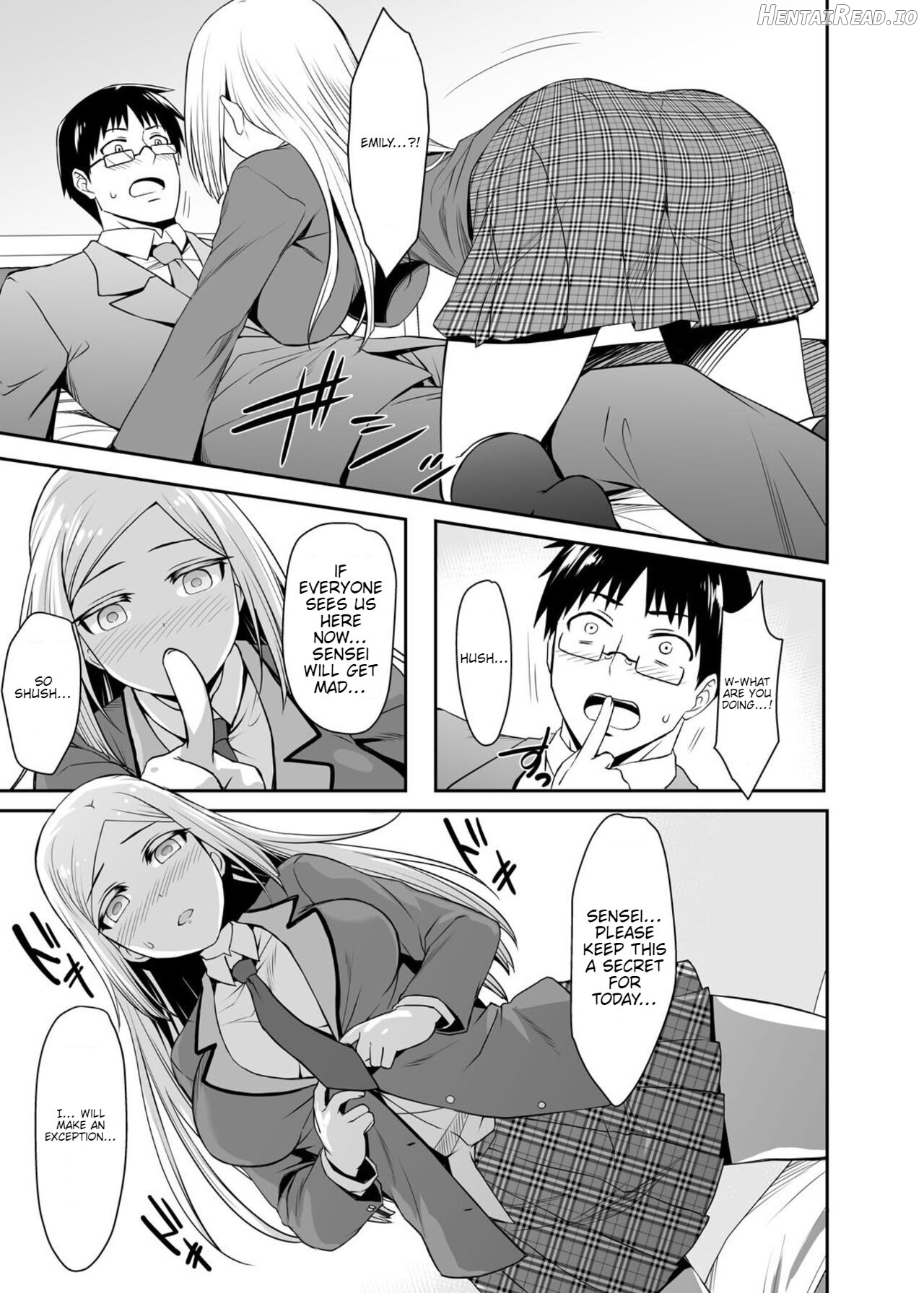 Gokujō Kinpatsu Ryūgakusei to na Kokusai Kōryū Shicha Imashita. Chapter 1 - page 12