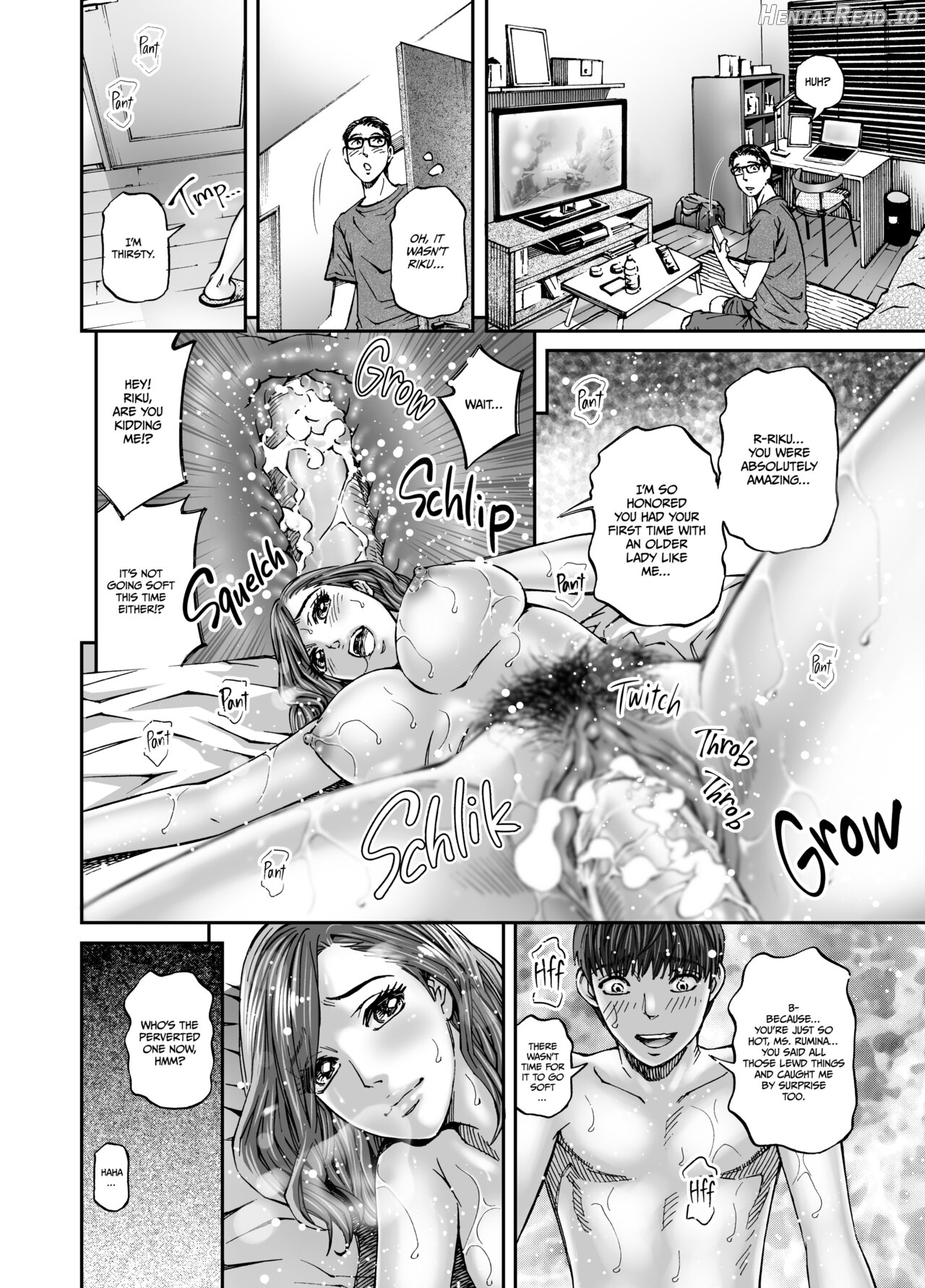 Seisyoku Dance Hitodzuma no chitsueki ni mamirete Chapter 1 - page 45
