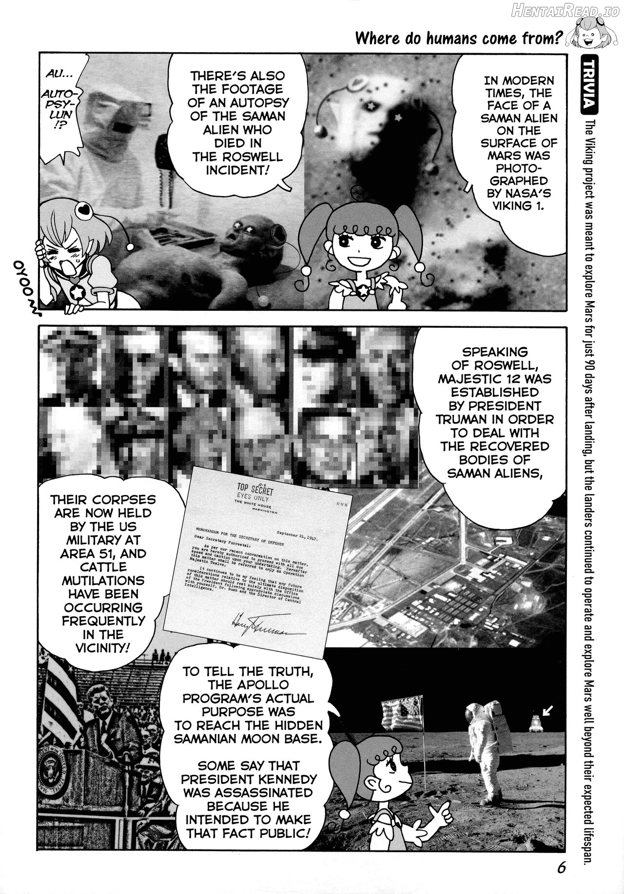 Uchuujin no Himitsu Chapter 1 - page 8