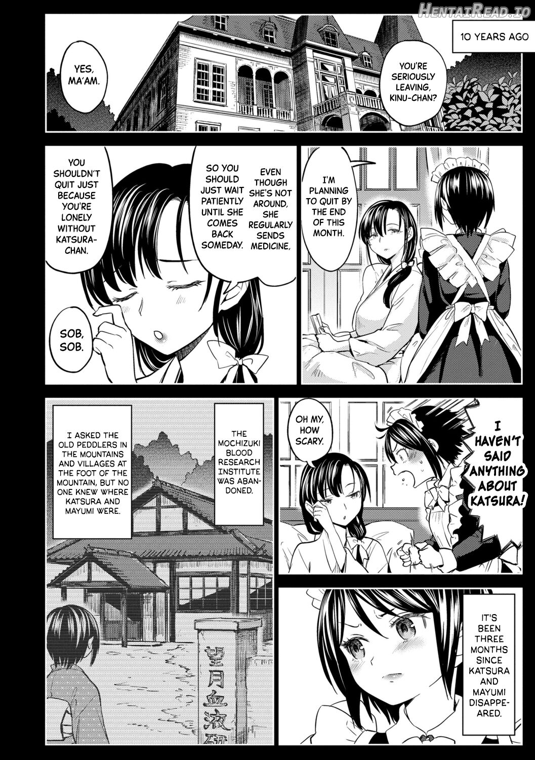 Mochizuki Ketsueki Kenkyuujo no Musume Ch.4 Chapter 1 - page 4
