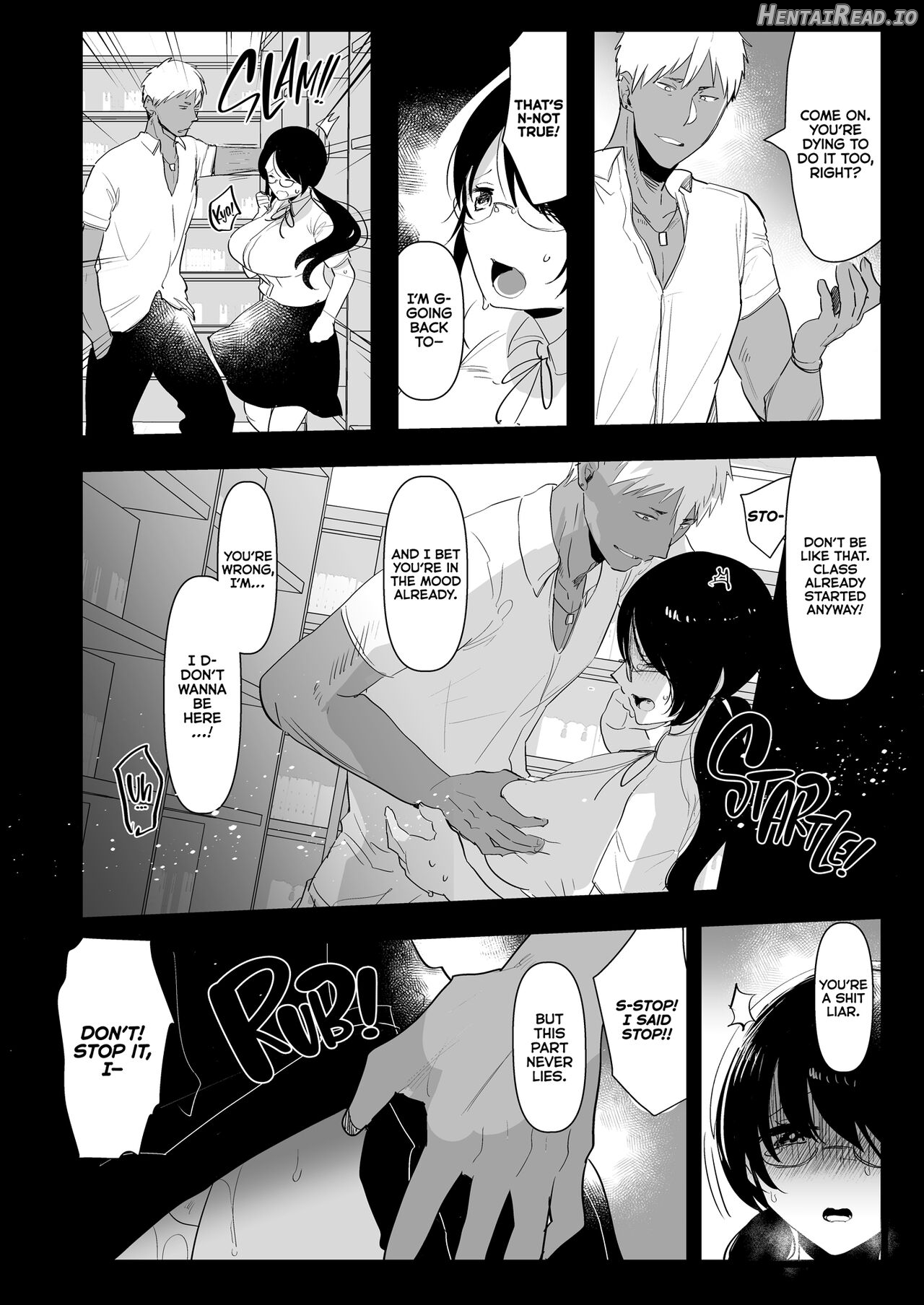 Yarichin no Ore ga Jimi de Otonashii Kanojo no Futanari Dekachin ni Dohamari Shiteru Hanashi Chapter 1 - page 6