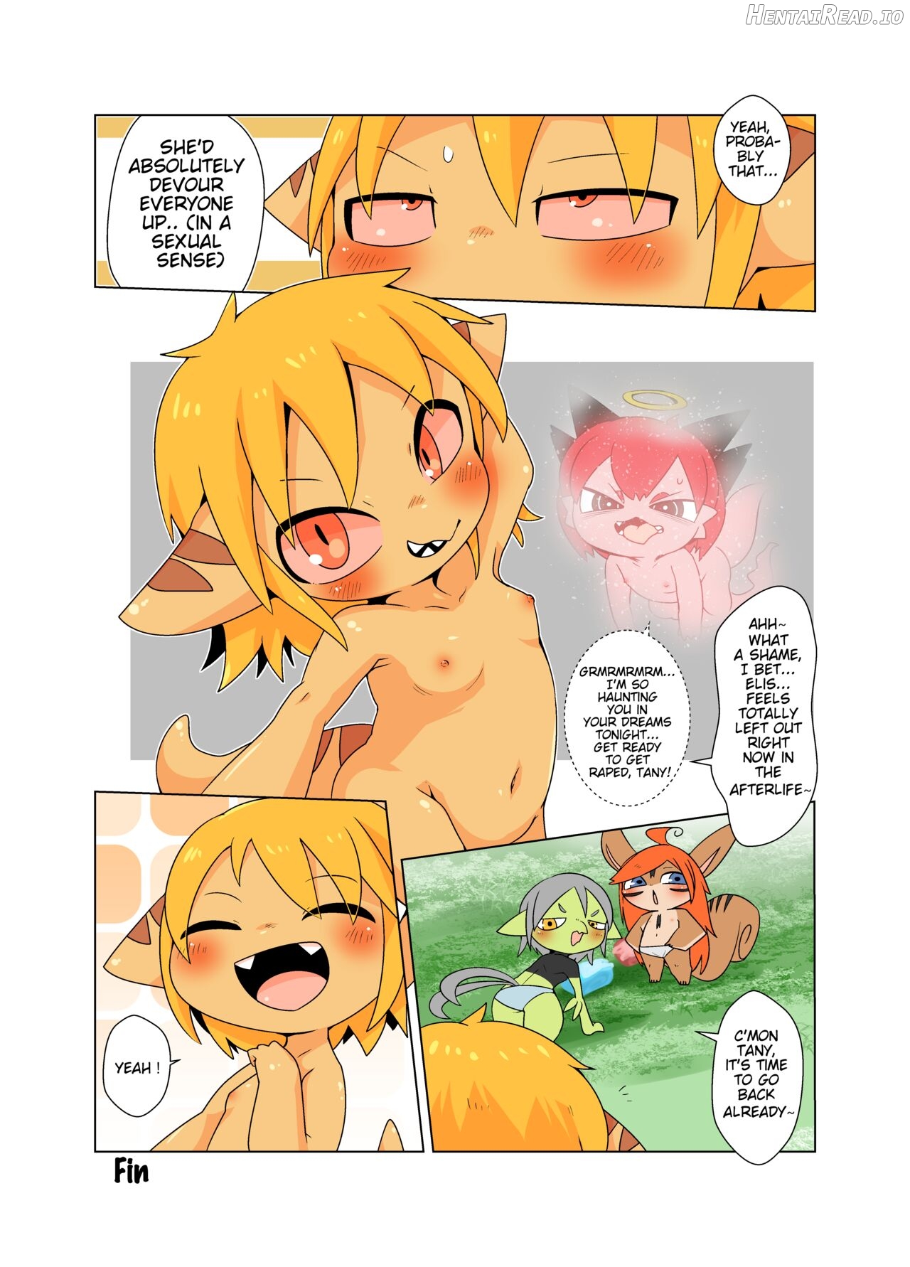 Tany-chan and + 3 Chapter 1 - page 16