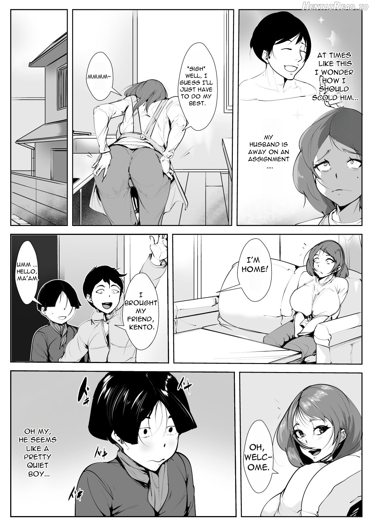 Musuko no Yuujin to Netorare Gachi Iki Sex Chapter 1 - page 3