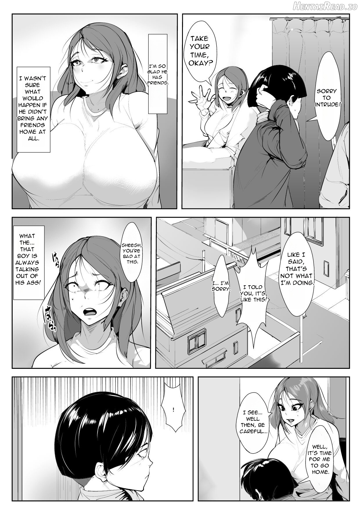Musuko no Yuujin to Netorare Gachi Iki Sex Chapter 1 - page 4