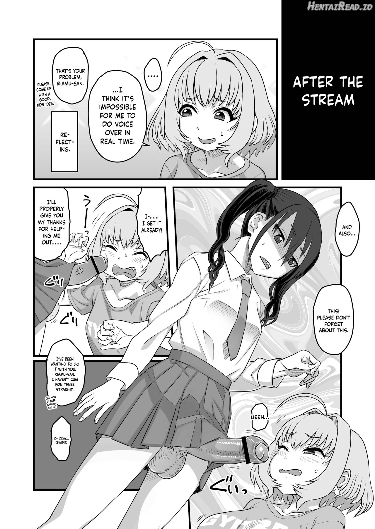 Yumemi Riamu Futanari Enjou Haishin Chapter 1 - page 16