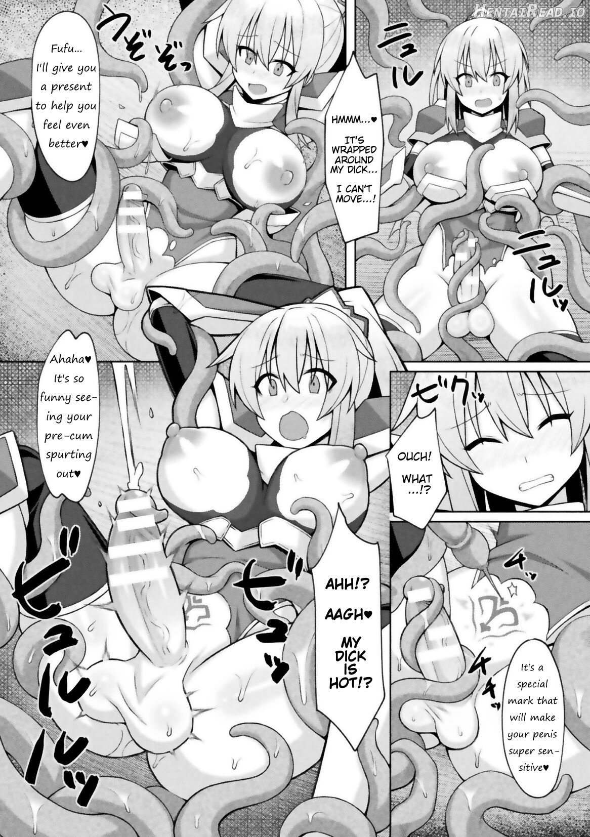 Futanari Holy Knight and the Cage of Sperm-Draining Chapter 1 - page 10