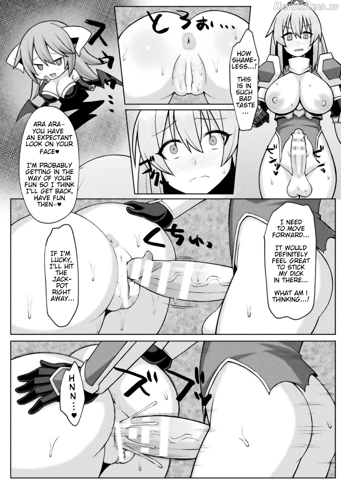 Futanari Holy Knight and the Cage of Sperm-Draining Chapter 1 - page 16
