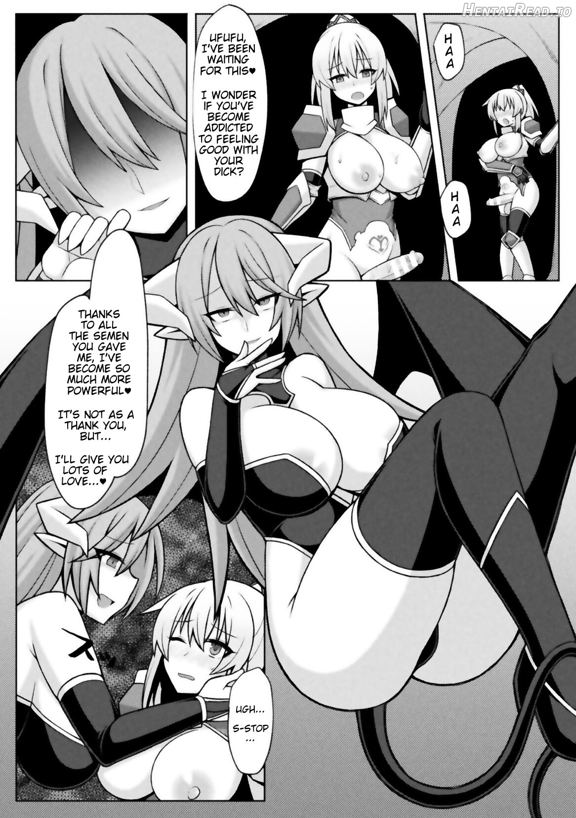 Futanari Holy Knight and the Cage of Sperm-Draining Chapter 1 - page 21