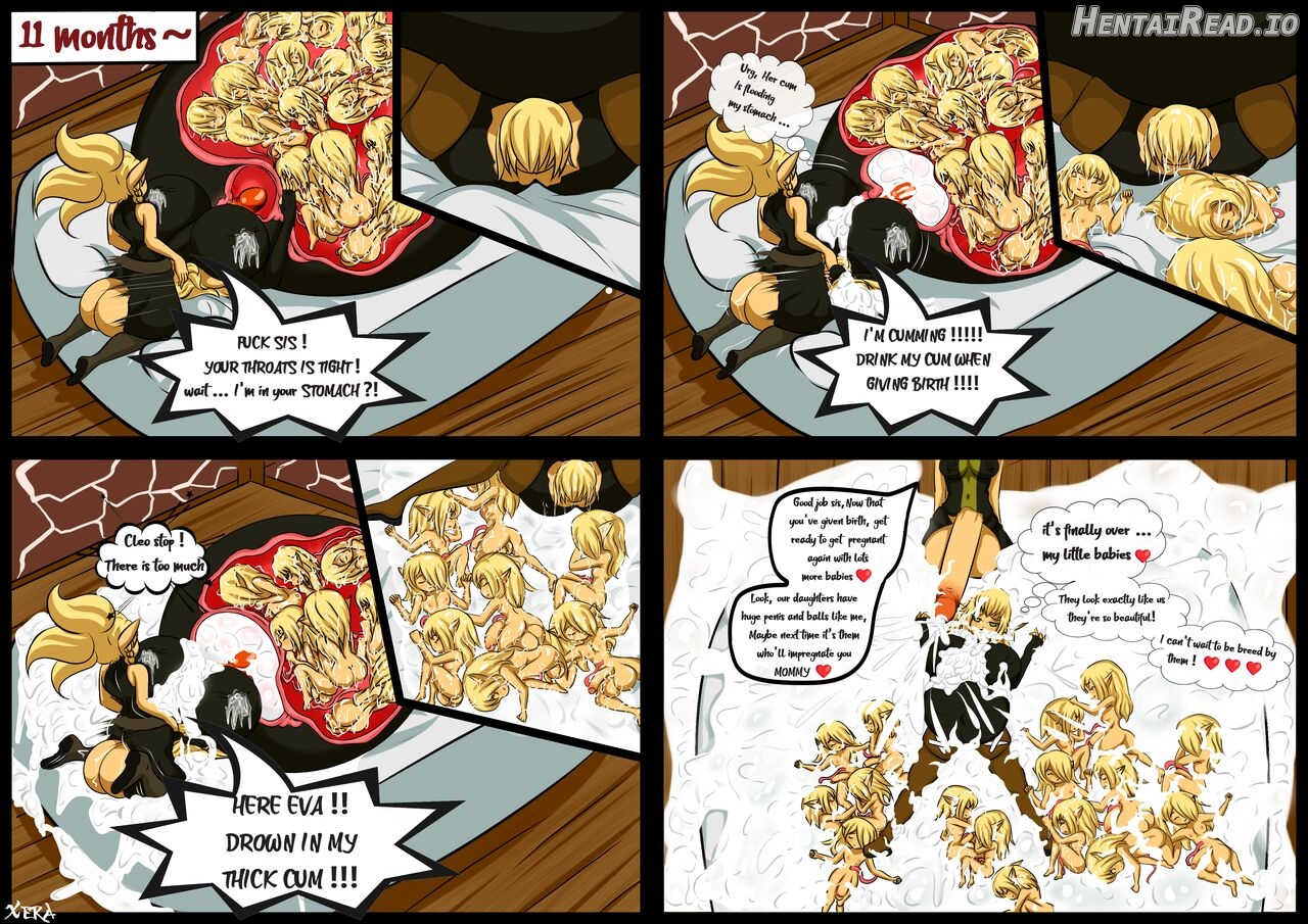 Eva X Cléo ~ two loving sisters Chapter 1 - page 5