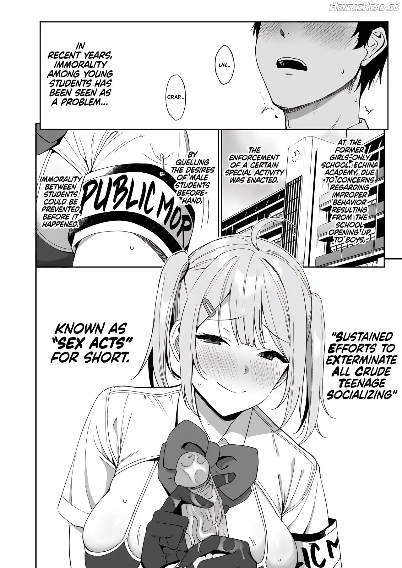 Fuuki Iin to Fuuzoku Katsudou Vol 1 SEX ACTS with a Member of the Public Moral Committee Vol 1 Chapter 1 - page 3