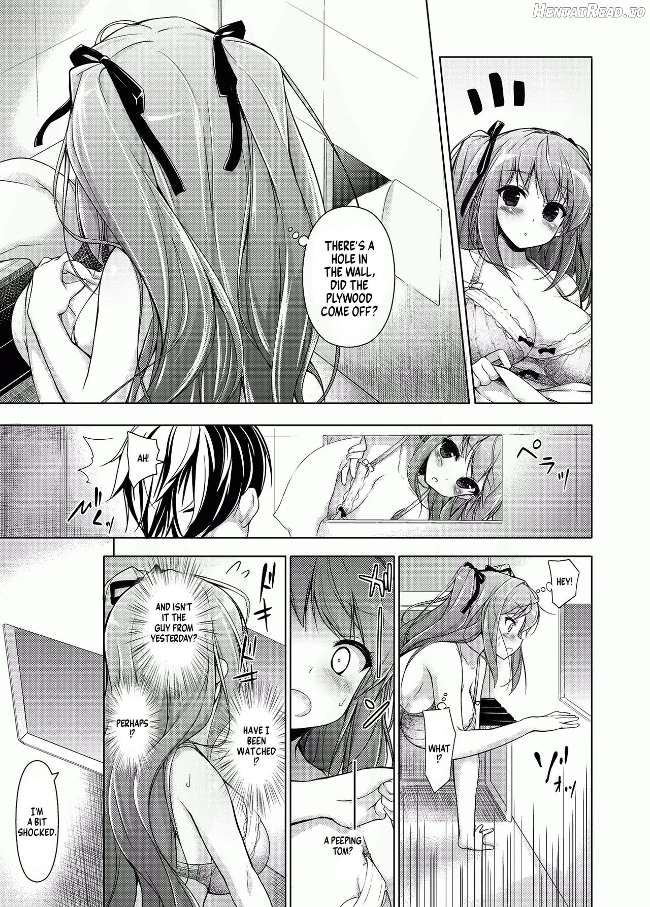 Ojou-sama to Kabe no Ana. Chapter 1 - page 8